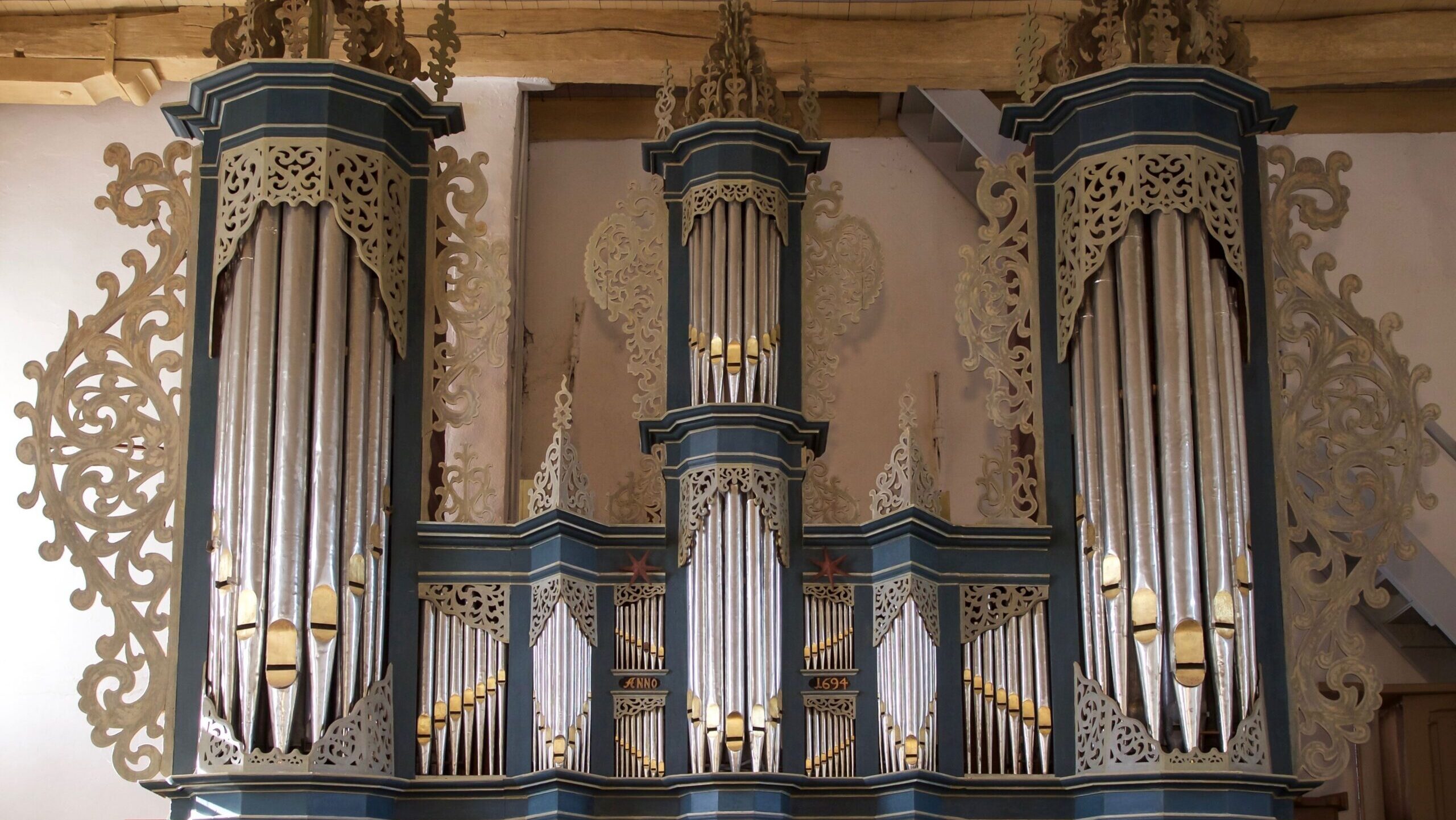 Orgel in der Kirche St. Sixtus und Sinicius, Fotocredit Patric Leo