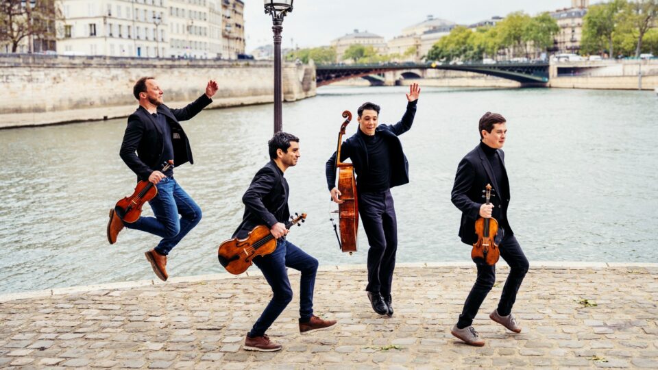 Quatuor Van Kujik, Fotocredit Sylvain Gripoix