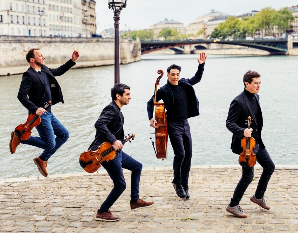 Quatuor Van Kujik, Fotocredit Sylvain Gripoix